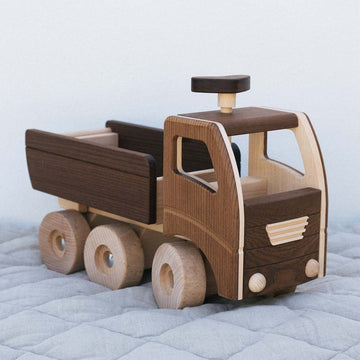 Warren Hill Goki Nature Dump Truck Wooden Toys