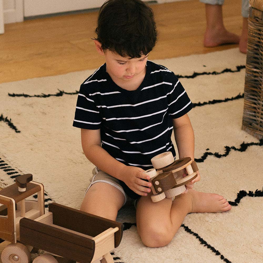 Warren Hill Goki Nature Tractor Wooden Toys