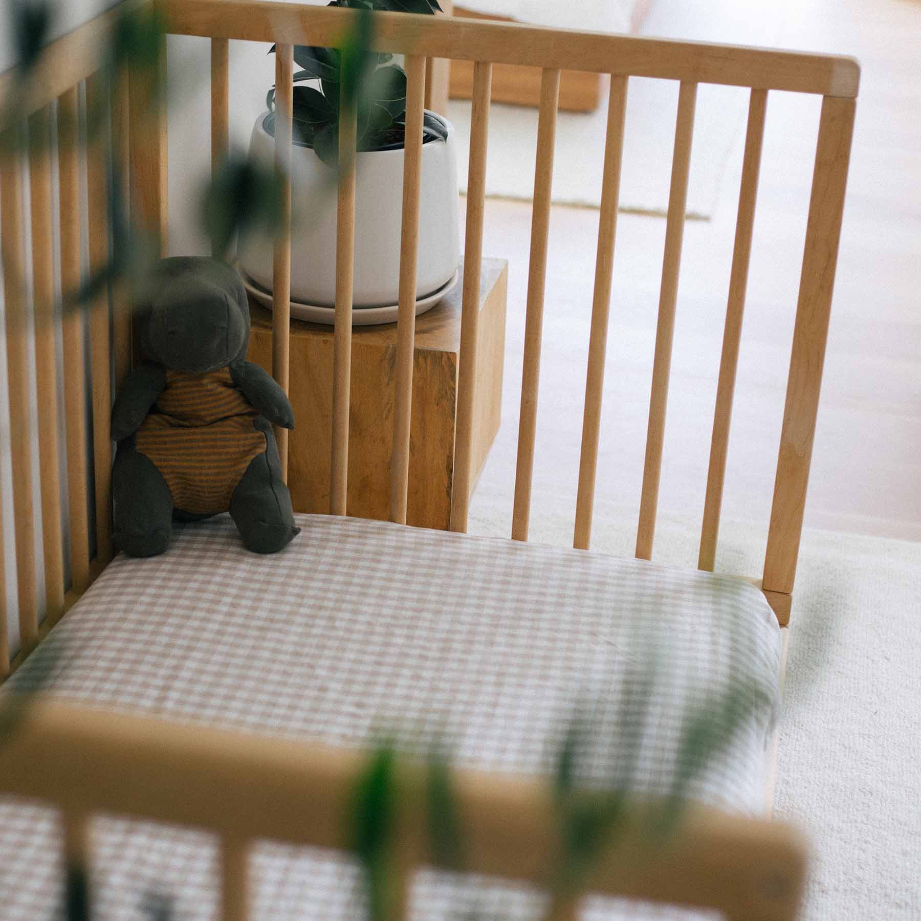 French Linen Cot Sheets | Fitted | Warren Hill